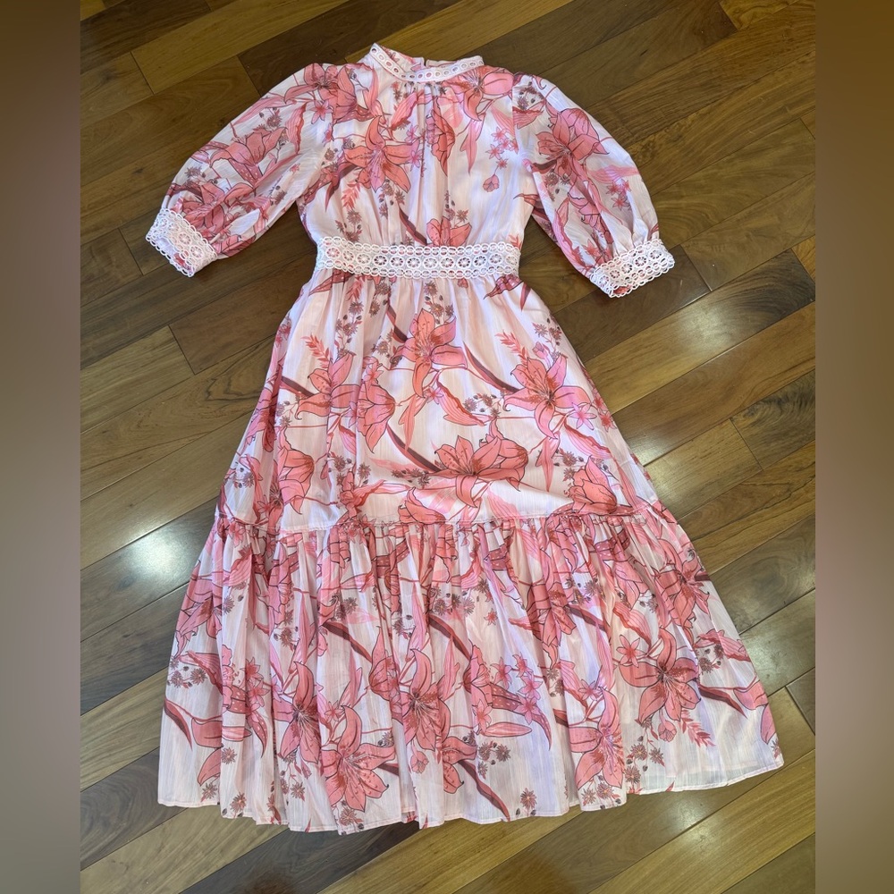 BURRYCO Soft Blush Dress